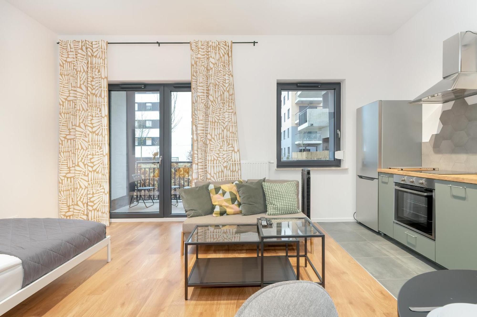 Cozy Studio With Balcony And Free Garage By Noclegi Renters Poznan Bagian luar foto
